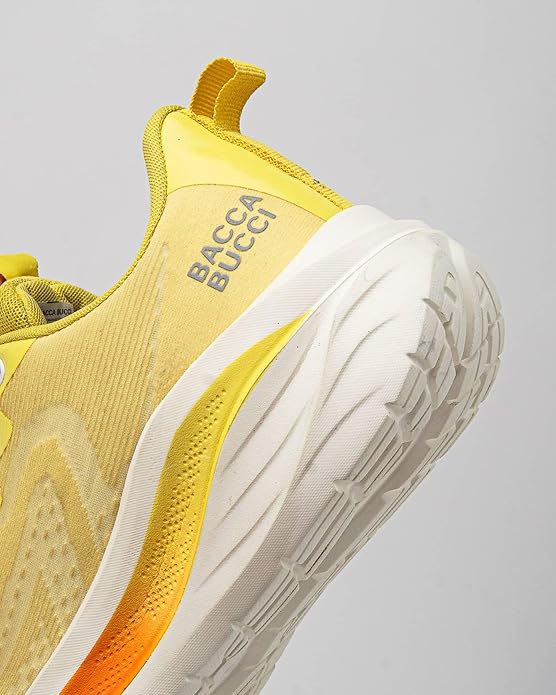 Bacca Bucci Men Mesh Lace Up Running Shoes - Image 5